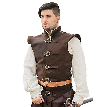Leather jerkin - Diego