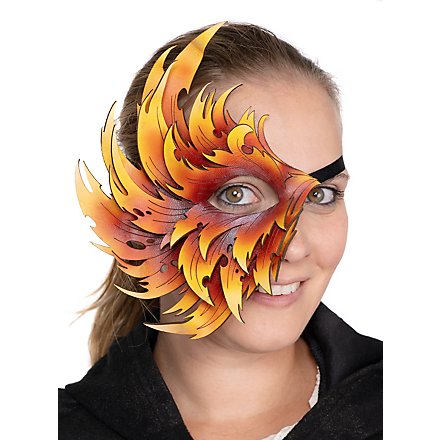 Leather Mask - Phoenix - brown