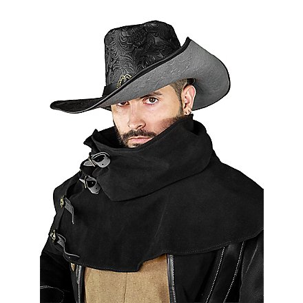 Leder Schlauchgugel mit Riemen - Gevaudan