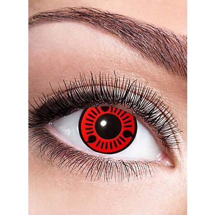Lente a contatto Sasuke Sharingan con diottrie