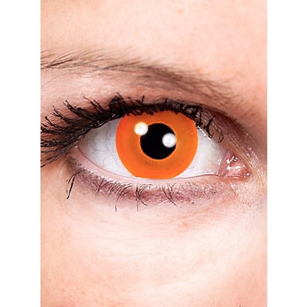 Lenti a contatto arancione Halloween