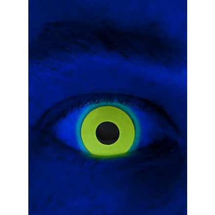 Lenti a contatto UV gialle