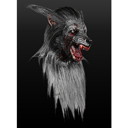 Loup zombie Masque en latex