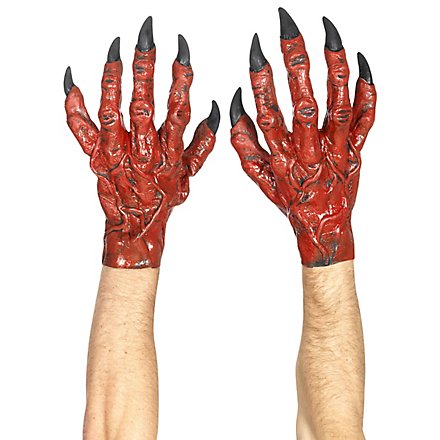 Mains de diable rouge