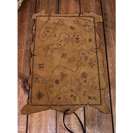 Mappa fantasy in pelle - Esploratore
