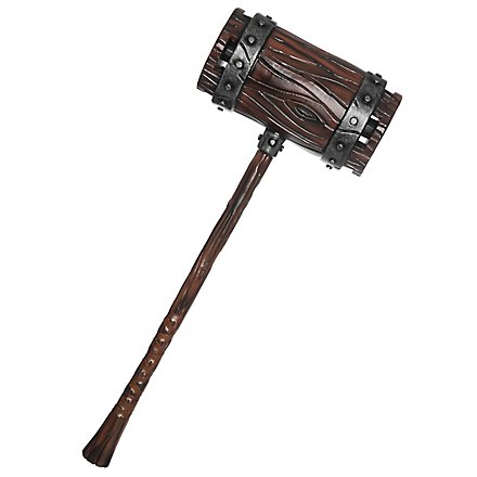 Martello di legno - Arma imbottita Teschio Brontolone
