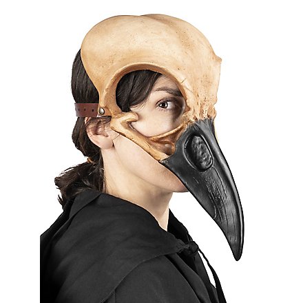 Maschera animale - teschio di corvo