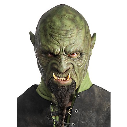 Maschera da orco senza mento in silicone - Grakharr