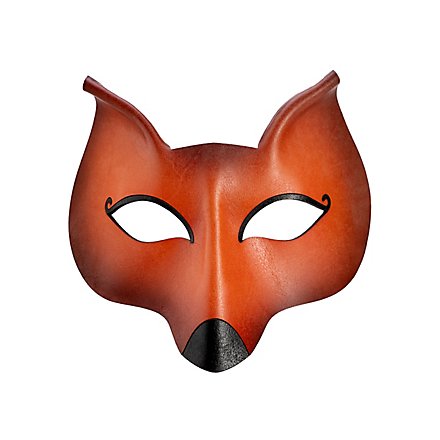 Maschera in cuoio veneziano Volpe de cuoio