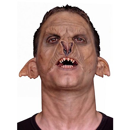Masque d'orc Berserc avec maquillage à coller