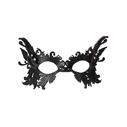 Masque en cuir Cygne noir