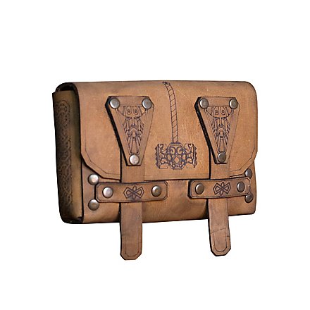 Medieval belt bag - Bormund, big