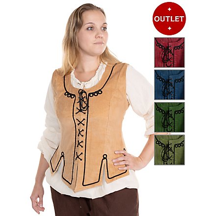 Medieval Bodice with Embellishments - Jarina