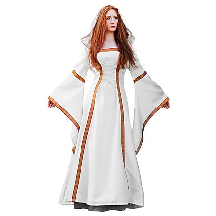 Medieval Court Dress white