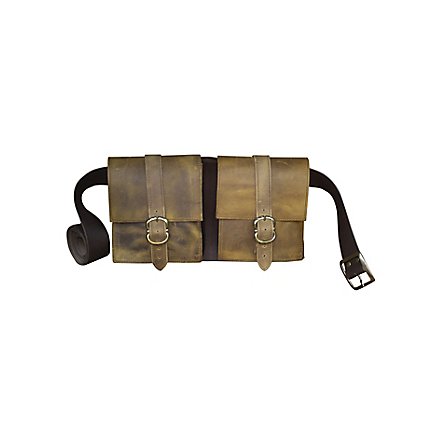 Medieval double belt bag - Valiant