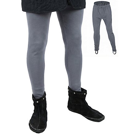 Medieval Tights man grey 