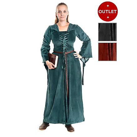 Medieval Velvet Dress - Alea