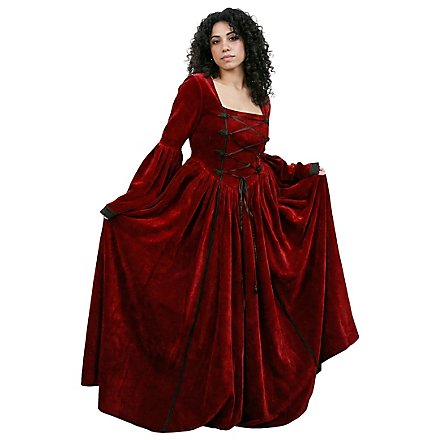 Middelalder Kjole - Scarlett