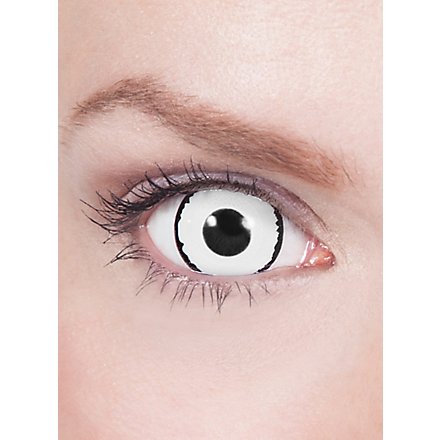 Mini Sclera lenti a contatto bianco-nere