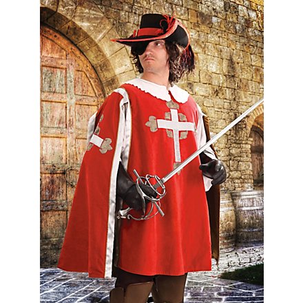 Musketeer Tabard red 