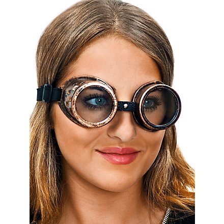 Occhiali steampunk rame