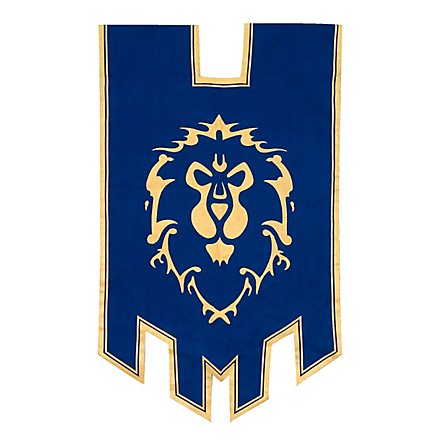 Original World of Warcraft Alliance Banner 