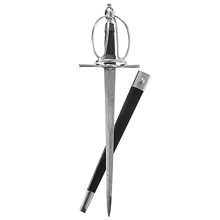 Parry dagger with ring and hand hilt - B-Ware
