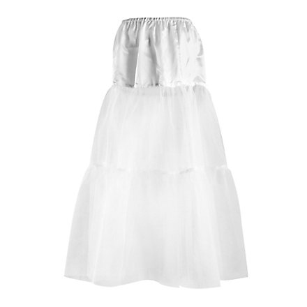 Petticoat weiß lang 