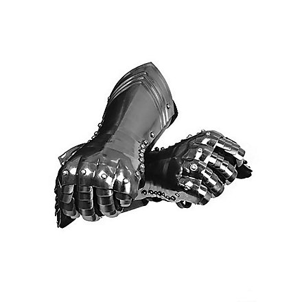 Plate Gauntlets silver