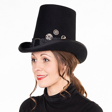 Puritan Wool Felt Hat – Black “Capotain”