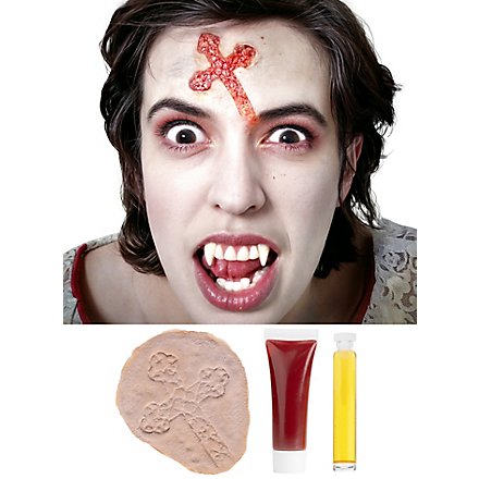 Quemadura De Crucifijo De Látex