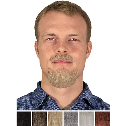 Révolutionnaire Composition de barbe professionnelle en poils véritables