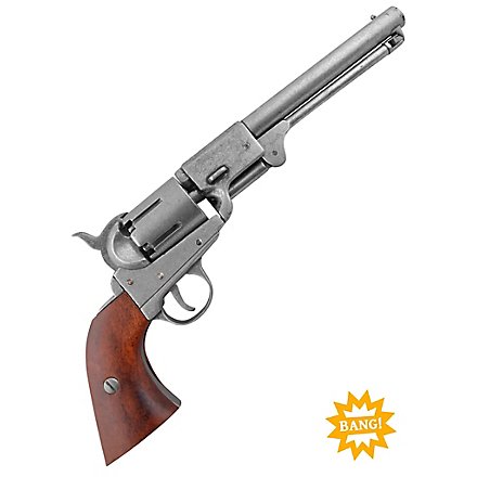 Revólver - Confederación 1860 (Plateado) Arma Decorativa