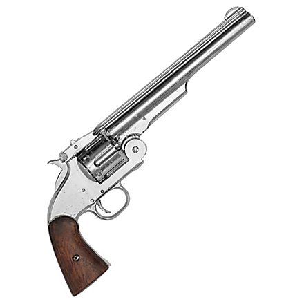 Revolver "Magnum" arma decorativa nichelata