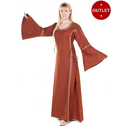 Robe médiévale avec bordure - Angie