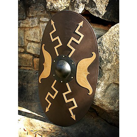 Roman Wooden Shield Oval