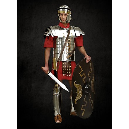 Roman Wooden Shield Oval - supremereplicas.com