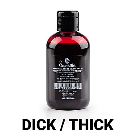 Sangue finto spesso 100 ml
