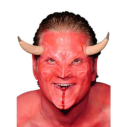 Side latex devil horns for sticking