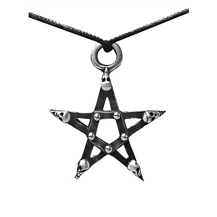 Skull Pentagram Necklace