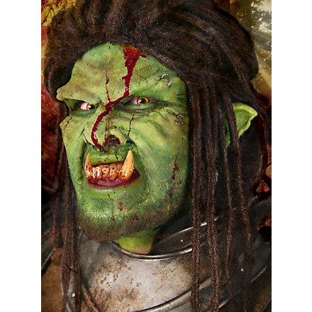 Small Orc Ears green Latex Prosthetic