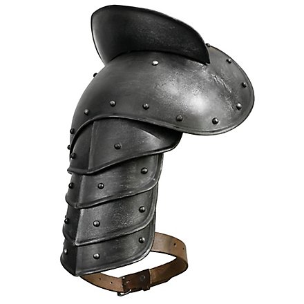 Spalle a piastre - Guerriero Nero