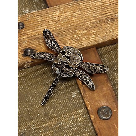 Spilla libellula steampunk