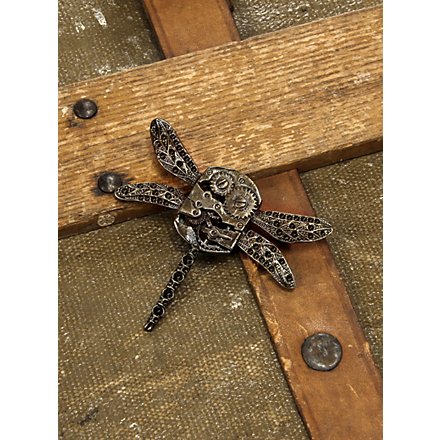 Spilla libellula steampunk