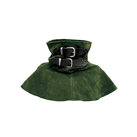 Suede Gorget with Buckles green 