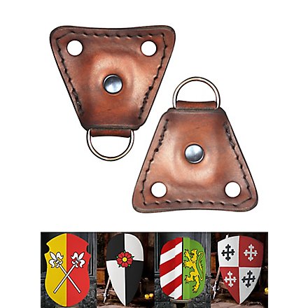 Support de sangle pour ébauches de boucliers