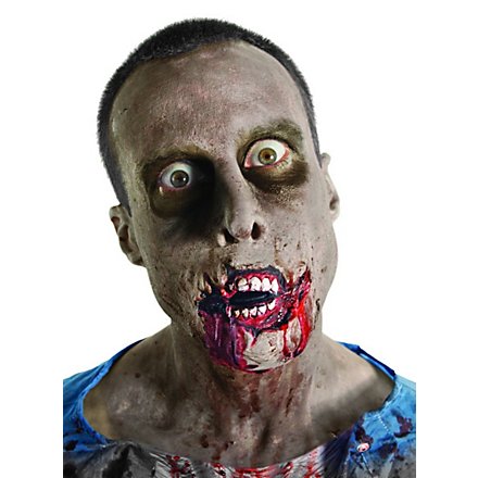 The Walking Dead Zombie Mund Latexapplikation