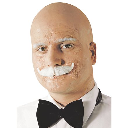 Theaterglatze aus Latex zum Ankleben