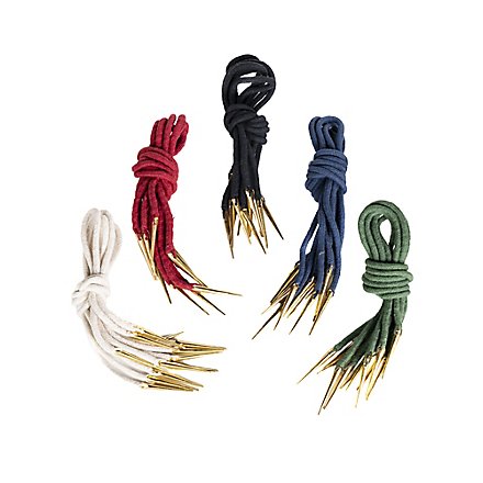 Tie strings with points