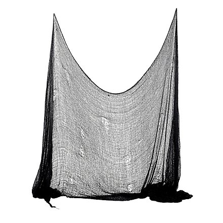 Torn cloth black